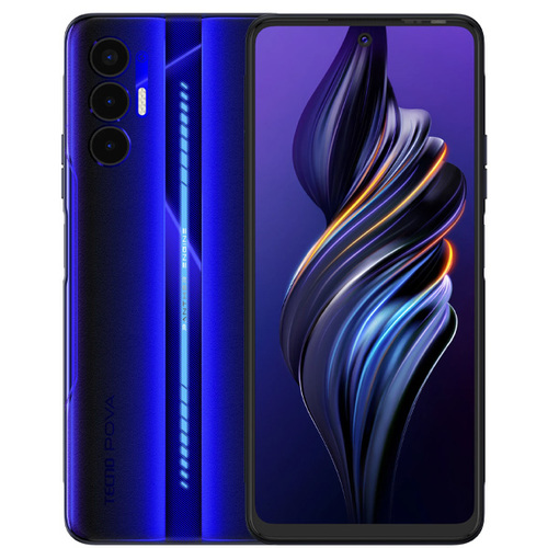 Телефон Tecno Pova 3 128Gb Electric Blue фото 